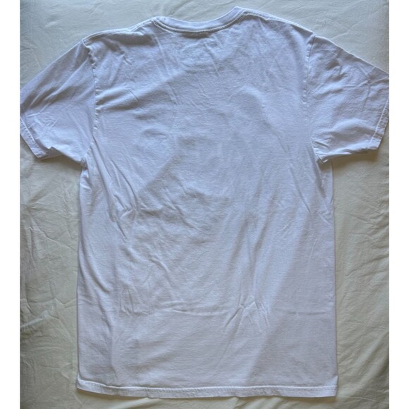 Mitchell & Ness NBA Los Angeles Lakers Doodle White T-Shirt Adult Mens L Large - Picture 6 of 9